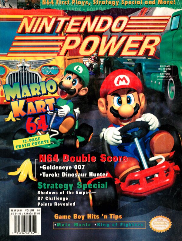 Nintendo Power Issue 093 (February 1997) cover